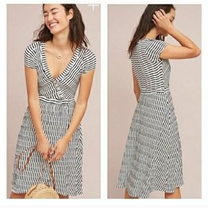 Anthropologie Maeve Paladino Textured Dress Sz L